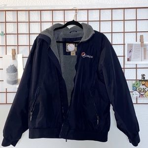 90s Pepsi Jacket Fleece-Lined